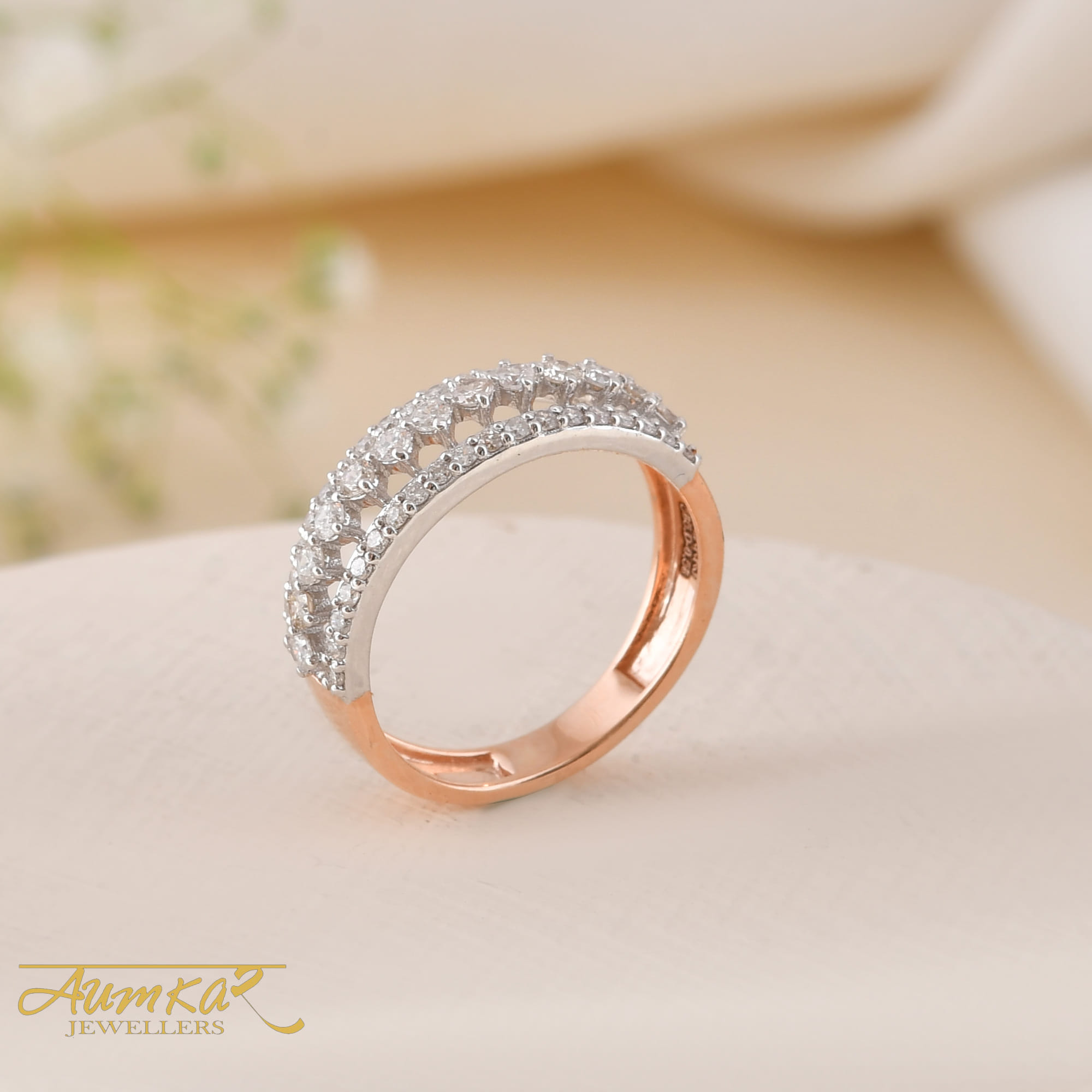 Diamond Band Ring Women's Engagement Wedding Jewelry
